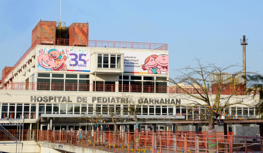 Garrahan: cuatro de cada diez pacientes llegan desde el interior del país